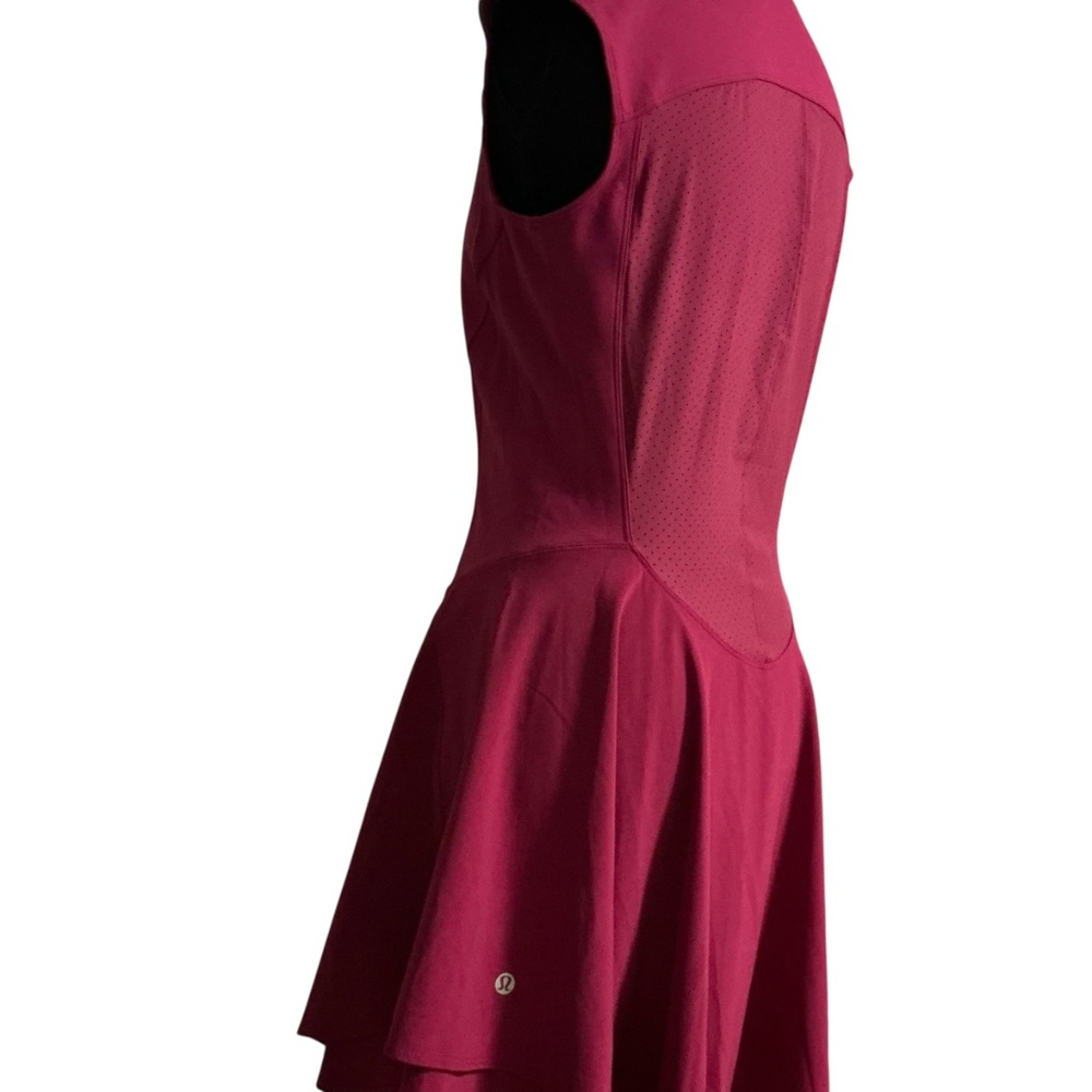 Lululemon Athletica Pink Raspberry Tennis Dress Size 8 - Picture 11 of 15